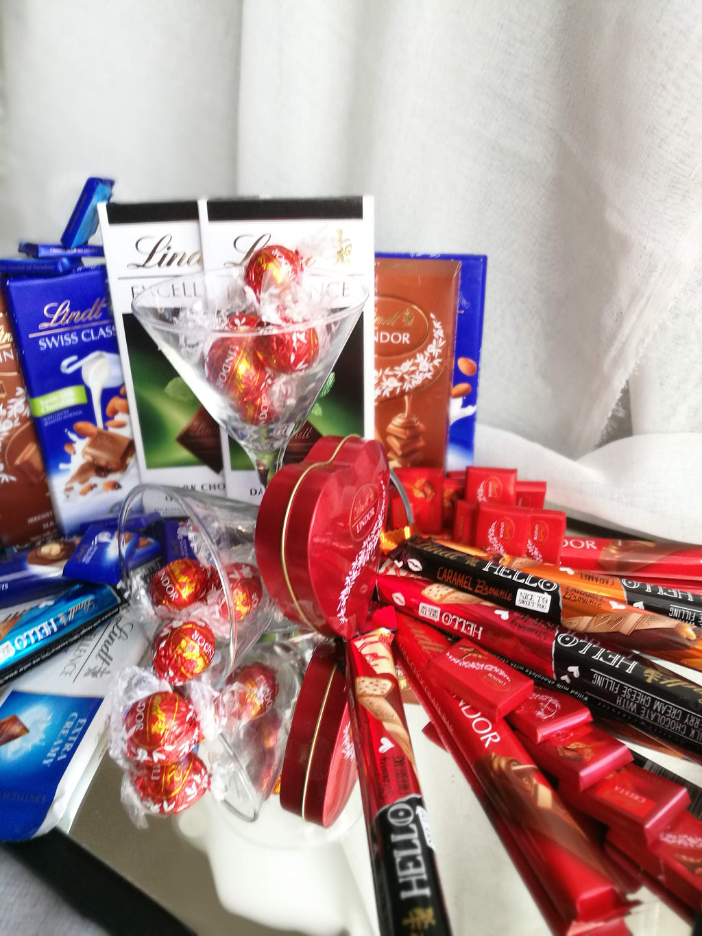 Premium Lindt Swiss Chocolate Gift Assortment