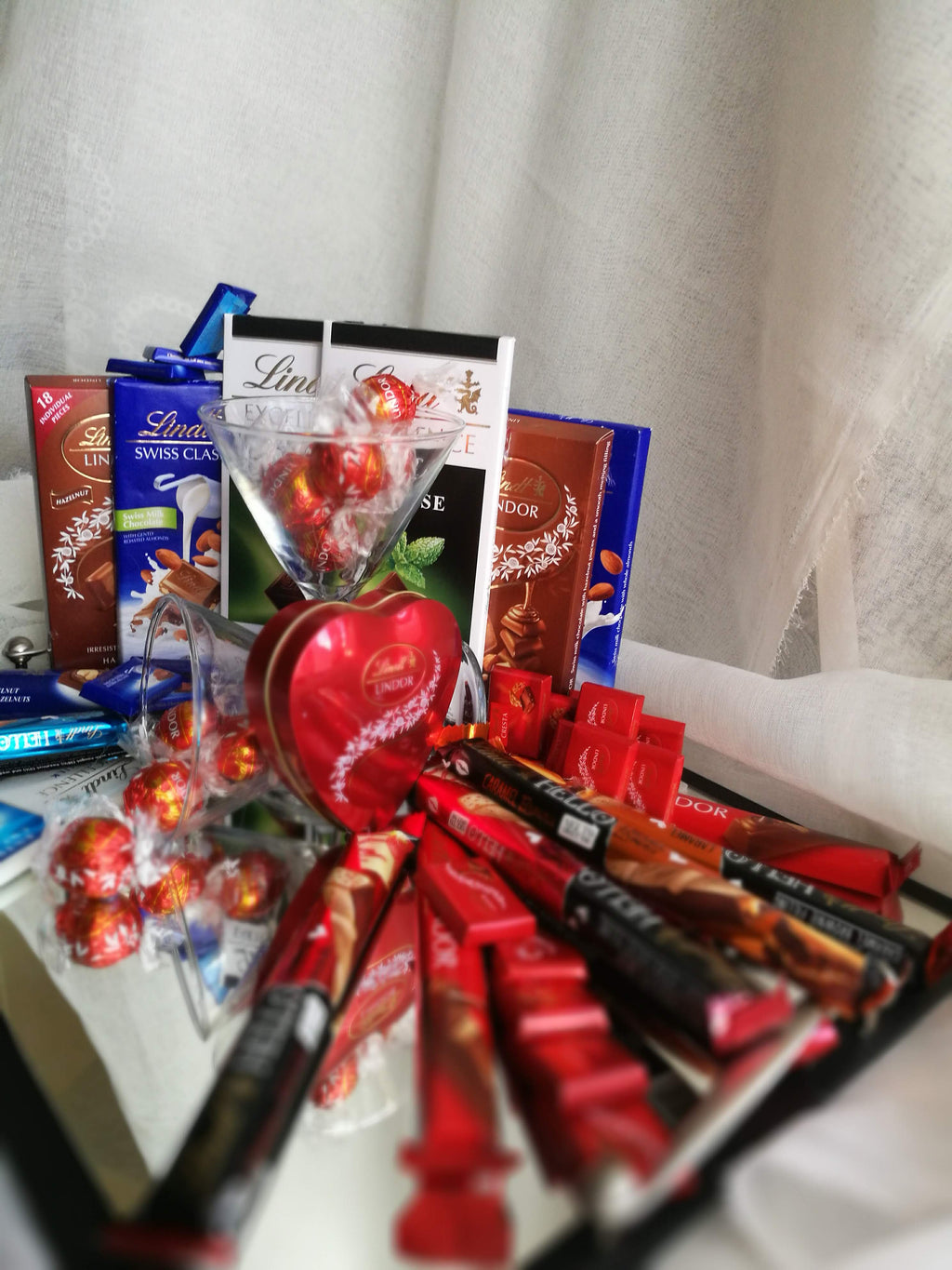 Premium Lindt Swiss Chocolate Gift Assortment