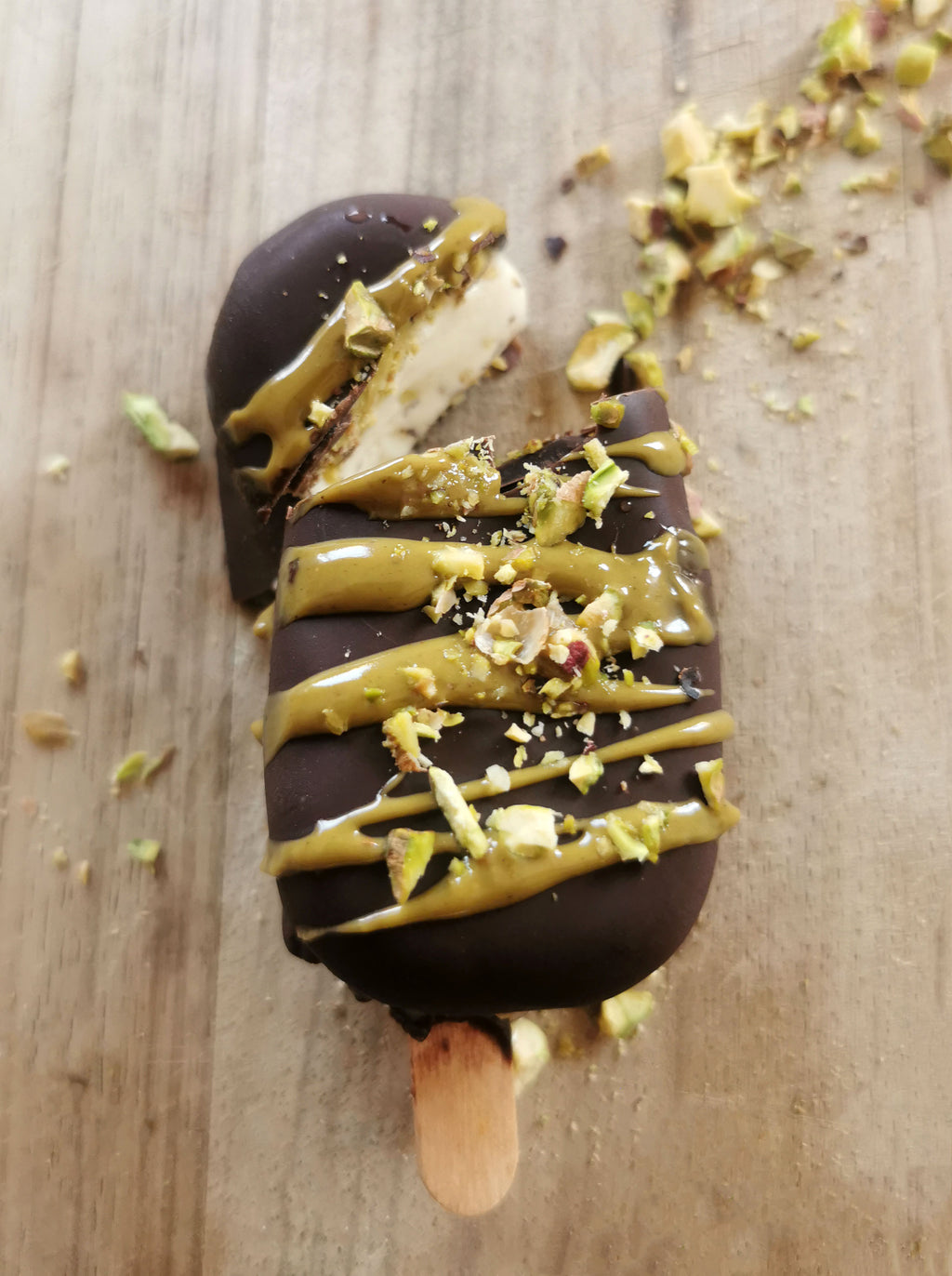 Dubai Chocolate Ice Cream - Halaal Ice Cream - Artisan